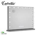 Embellir Bluetooth Makeup Mirror With Light Hollywood Led Vanity Dimmable 58x46