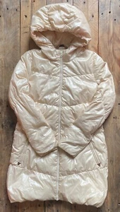 National Geographic lange gefütterte Jacke - Daunen & Federn - Perlencreme - Small - Bild 1 von 19