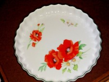 Royal Worcester Papaveri Grandi Flan Piatto