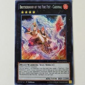 Brotherhood of the Fire Fist - Cardinal - MP14-EN031 - NM/VLP - Secret Rare - Imagen 1 de 2