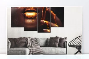Póster Labios de Oro 17" x 11" - Imagen 1 de 2