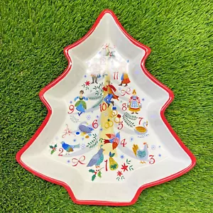 Southern Living Holiday Tree Baker Dish 12 Days of Christmas New - Picture 1 of 2