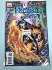 Marvel "Secret Invasion" Fantastic Four Issue #1 (Of 3) "First Print" - 2008