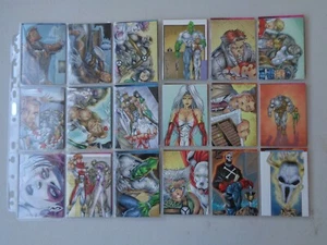 Juego base de tarjetas coleccionables Judgement Day 72 - Imagen 1 de 4