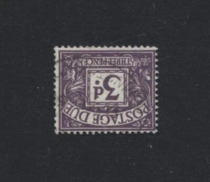 1959 3d VIOLET PORTO FÄLLIG MULTIPLE CROWN WMK SIDEWAYS-INVERTED CDS. SG D60Wi - Bild 1 von 1