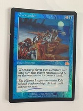 MTG- Overburden x1 - Prophecy - FOIL