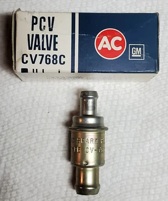 Válvula PCV Delco de aire acondicionado CV768C 1963-81 Buick 1963-70 camioneta Chevy y GMC 1975-76 Olds Foto 1 de 3