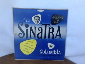 Frank Sinatra Dedicated To You Columbia Records Cl 6096 vinyl 10" - Picture 1 of 9