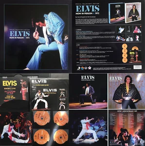 Elvis Presley cd/Vinyl Box set 2 Books Elvis now in Person 1972 FTD NEUWERTIG - Bild 1 von 24