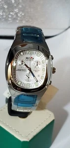 Sector 760 Silber Zifferblatt Saphirkristall Herrenuhr Neu Selten Swiss Made - Bild 1 von 9