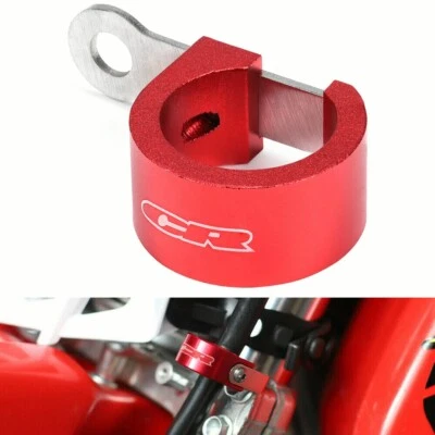 Guía inferior de manguera de freno delantero para HONDA CR 80R/RB CR 85R/RB CR125R CR250R CR500R Foto 1 de 4