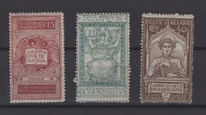 (WH22020) ITALIEN, KÖNIGREICH - 1921, SAS 116/18, LEBENSLAUF € 60, MNH, SIEHE SCAN - Bild 1 von 2