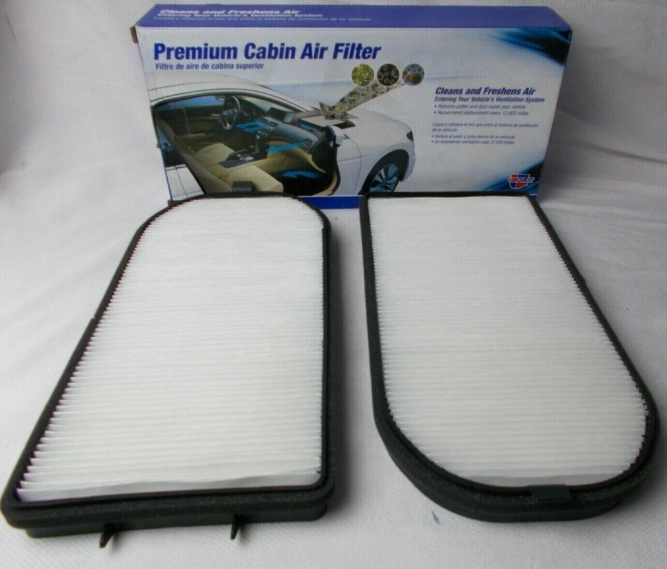 Cabin Air Filter Set For; BMW 740i, 740iL, 750iL - Image 1 of 4