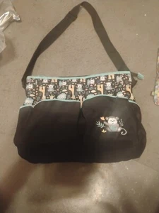 Baby boom  brand diaper bag  giraffes and monkeys, 5 Pockets With Changing Pad - Picture 1 of 13