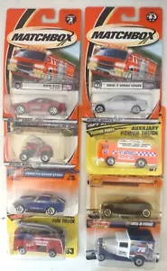Konvolut 8 Matchbox Autos im Blister - Bild 1 von 1