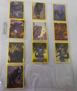 #SS   1998  SET OF TEN(10)  MAGGI NOODLE GODZILLA  CARDS - Picture 1 of 6