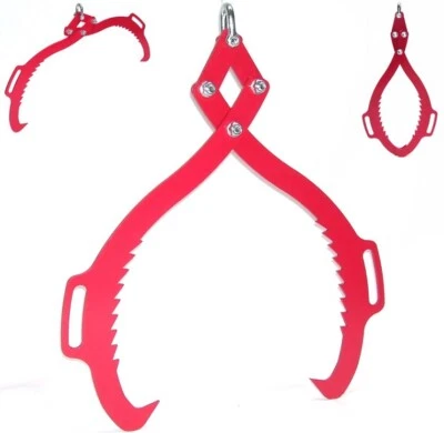 Holzzange Forstzange Rückezange XL 1500kg Verladezange 55868 Holzgreifer Schlepp - Bild 1 von 4