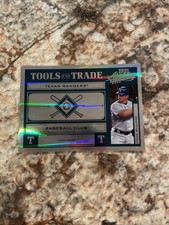 2004 Playoff Absolute Memorabilia Spectrum Green /50 Hank Blalock #TT-56