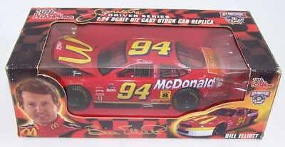 Racing Champions Signature Series 1998 1:24 Bill Elliott #94 McDonald's HO Ford Foto 1 de 4