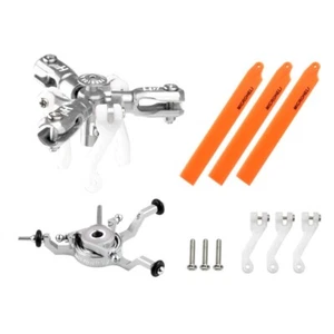 Microheli CNC Triple Orange Blades Conversion Set-BLADE NANO CPX / CPS / S2 / S3 - Picture 1 of 1
