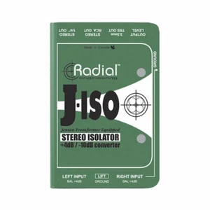 Radial J-Iso Stereo +4dB to -10dB Converter - Picture 1 of 3
