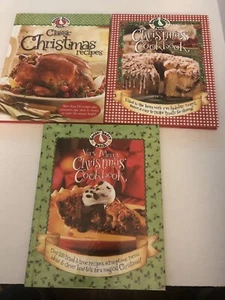 LOT of 3 gooseberry patch christmas cookbooks - Bild 1 von 11