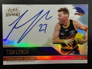 2020 Select AFL Dominance Players Ink Signature PIS1 Tom Lynch Adelaide #098 - Picture 1 of 1