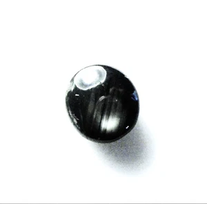 BONITO 5,5 x 5 x 3 mm corte ovalado 0,99 quilates zafiro estrella negro India # 10 - Imagen 1 de 2