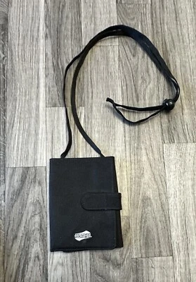 American Tourister Black Travel Wallet~ 5 1/2 x 4” When Closed - Image 1 of 4