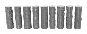Texturrollen Ton Polymer für Wargaming Base Beton Wand Boden Muster - Bild 1 von 22