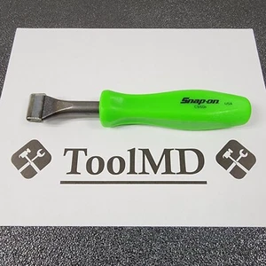Snap-on Tools USA NEW GREEN Hard Handle 8" Heavy-Duty Carbide Scraper CSSD1 - Picture 1 of 8