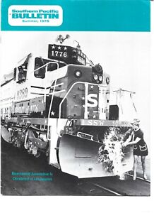1975 Southern Pacific Railroad News Magazine BULLETIN Summer 1975