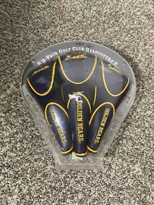 Team Golf NCAA Cal Golden Bears Golf Head Covers Set-3 Include Game day Cups - Picture 1 of 10
