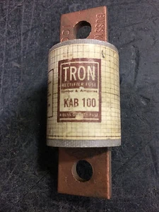 KAB-100 Tron Rectifier Fuse 100A -- As Is --SES - Bild 1 von 1