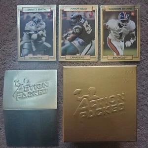 1990 Action Packed Rookie Update Factory Set Emmitt Smith BGS 9 9.5 10 Grade'em - Picture 1 of 3
