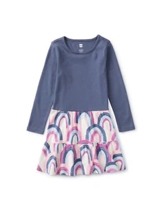 NWT Tea Collection Tiered Skirted Dress - Picture 1 of 17