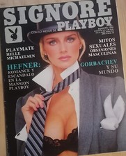 HELLE MICHAELSEN SIGNORE MEXICAN MAGAZINE MEXICO SPANISH AUGUST 1988