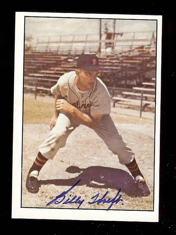 BILLY HOEFT *DECEASED* 1979 TCMA Detroit Tigers SIGNED AUTOGRAPH Baseball Card - Image 1 of 1