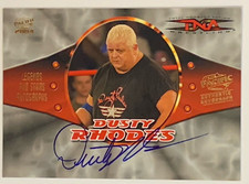 2004 Pacific #5 DUSTY RHODES TNA Legends and Stars Autograph Auto RARE