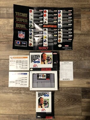 Madden NFL 95 Super NES Super Nintendo CIB - Изображение 1 из 4
