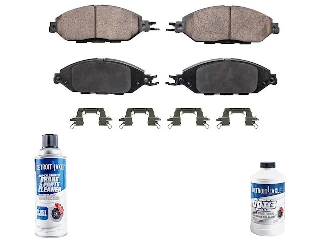 Front Brake Pad Set For 2014-2020 Infiniti QX60 2015 2016 2017 2018 2019 QK629BP - Image 1 of 1