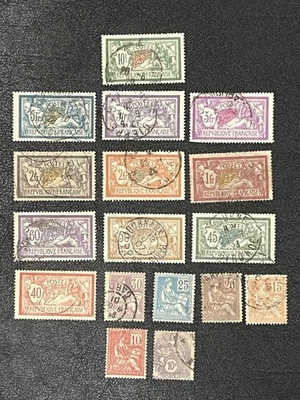 France 1900-29 Beautiful Collection Used LE420 - Image 1 of 4
