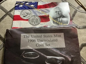 1996 United States Mint Uncirculated Coin Set - Picture 1 of 5