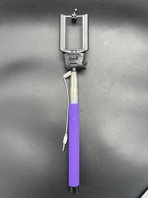 Mono Pod Selfie Stick Extendable Smartphone Camera Mount Handheld 42" Purple - Image 1 of 4