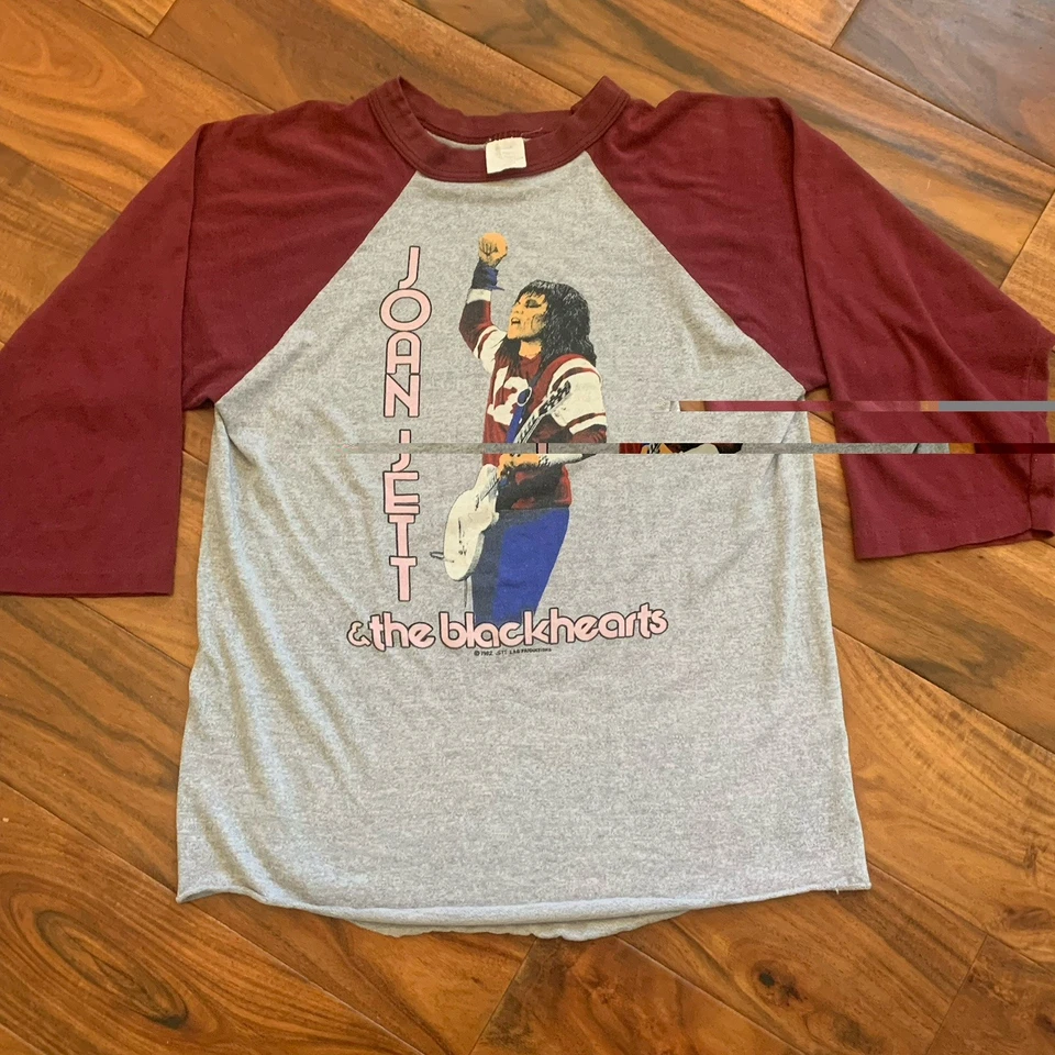 Camiseta De Colección 1982 Joan Jett Tour I Love Rock N Roll Clásica Original Talla Med Foto 1 de 4