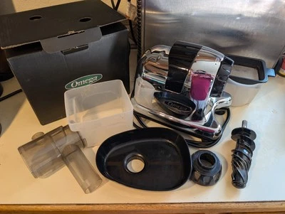 Omega J8008 Juicer & Nutrition System Slow Speed Extractor Masticating Juicer - Image 1 of 4