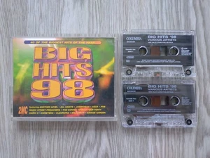Big Hits 98 - Various Artists Double Cassette Album Audio Cassette Tape - Picture 1 of 4