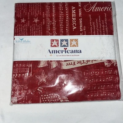 Brand new Riley Blake Designs Americana by Lori Holt 42 pc 10” Fabric Squares - Image 1 of 4