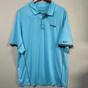 Nike Golf Dri-FIT Disneyland Resort Polo Azul Para Hombre’s XXL Performance - Imagen 1 de 6