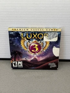 Luxor 3 -  Complete PC Game Good Clean Disc - Imagen 1 de 3